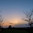 Sonnenuntergang über der Shannon