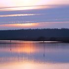 Sonnenuntergang über der Stör