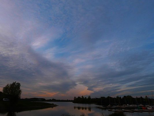 Sonnenuntergang über der --Südsee--