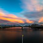 Sonnenuntergang über der TRAMBRÜCKE 