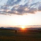 Sonnenuntergang über der Vordereifel