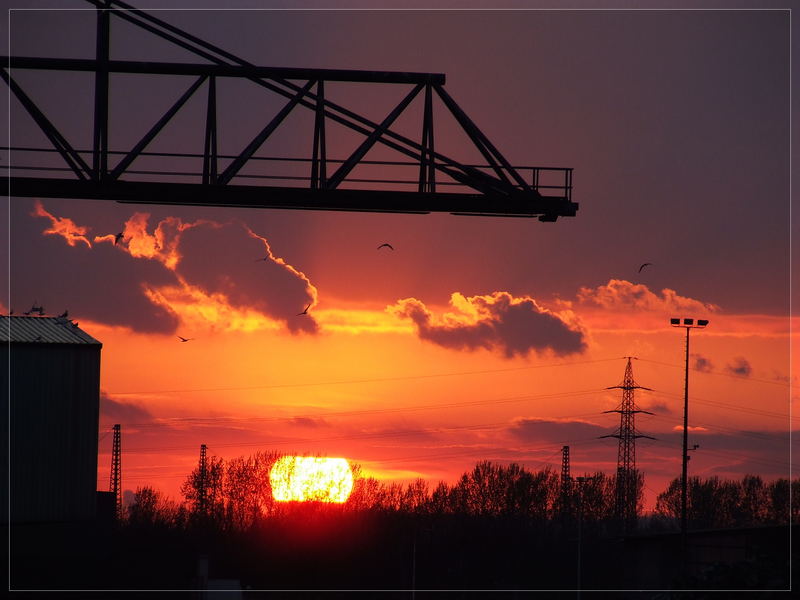 Sonnenuntergang über Dortmund part 3