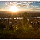 Sonnenuntergang über Dresden