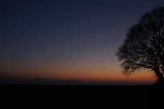 Sonnenuntergang über Düsseldorf