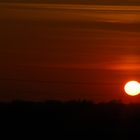 Sonnenuntergang über Düsseldorf