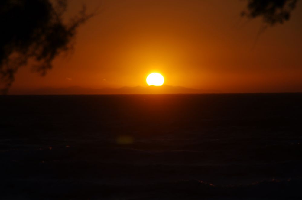 Sonnenuntergang über Elba