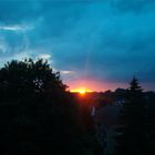 Sonnenuntergang über Elmshorn...