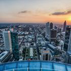 Sonnenuntergang über Frankfurt am Main