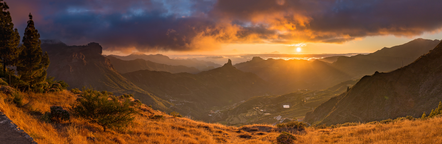 Sonnenuntergang über Gran Canaria