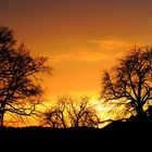 Sonnenuntergang über Haldensleben