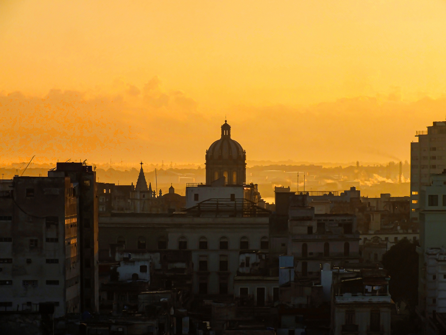 Sonnenuntergang über Havanna
