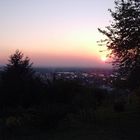 Sonnenuntergang über Heidelberg