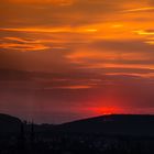 Sonnenuntergang über Heiligenstadt