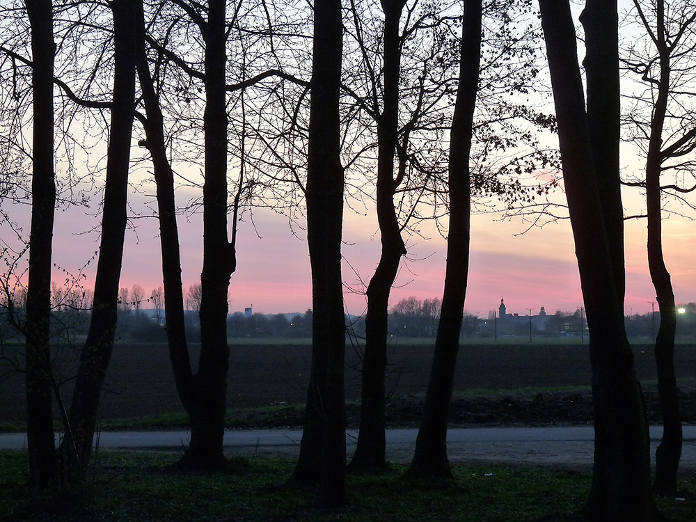 Sonnenuntergang über Hersbruck 01