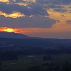 Sonnenuntergang über Hersbruck