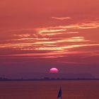 Sonnenuntergang über Hiddensee