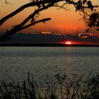 Sonnenuntergang über Hiddensee