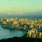 Sonnenuntergang über Honolulu