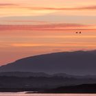 Sonnenuntergang über Island