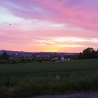 Sonnenuntergang über Kassel
