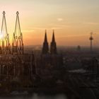 Sonnenuntergang über Köln