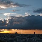 Sonnenuntergang über Köln