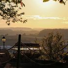 Sonnenuntergang über Kraichgau