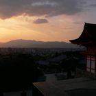 Sonnenuntergang über Kyoto