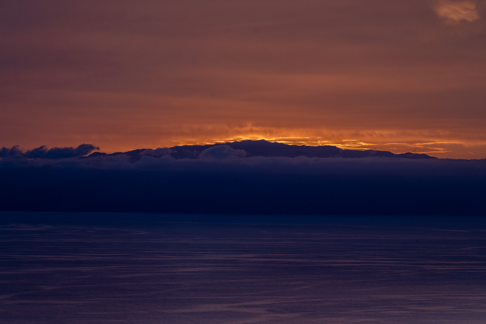 Sonnenuntergang über „La Gomera“