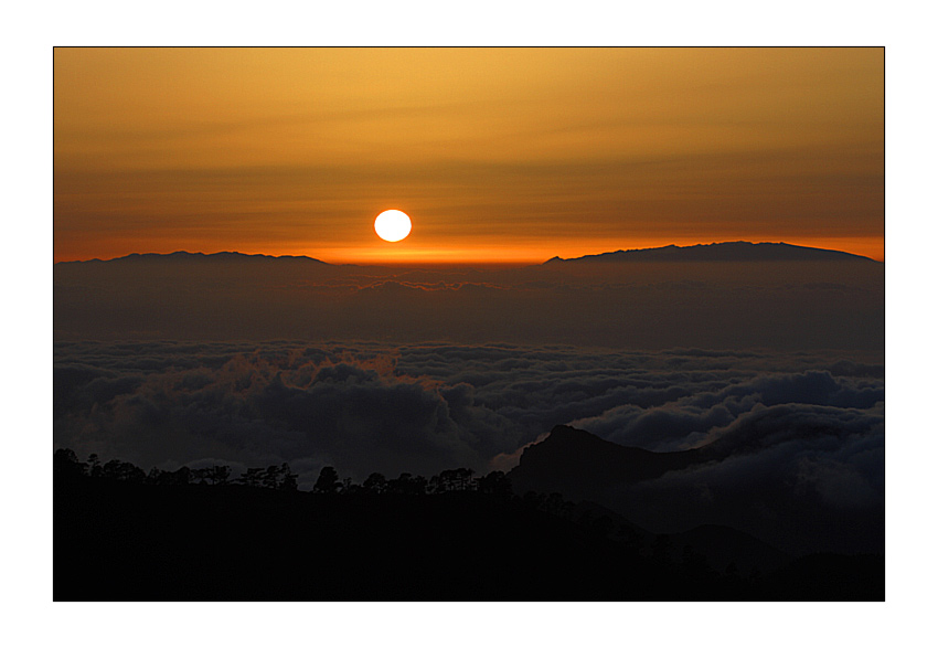 Sonnenuntergang über La Gomera