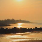 Sonnenuntergang über Laboe