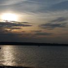 Sonnenuntergang über Laboe