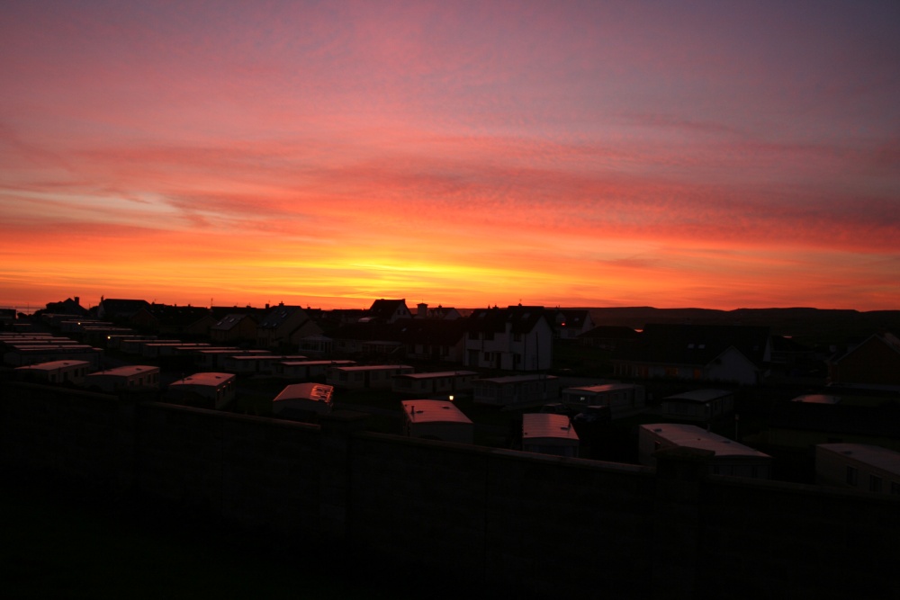 Sonnenuntergang über Lahinch (Irland)