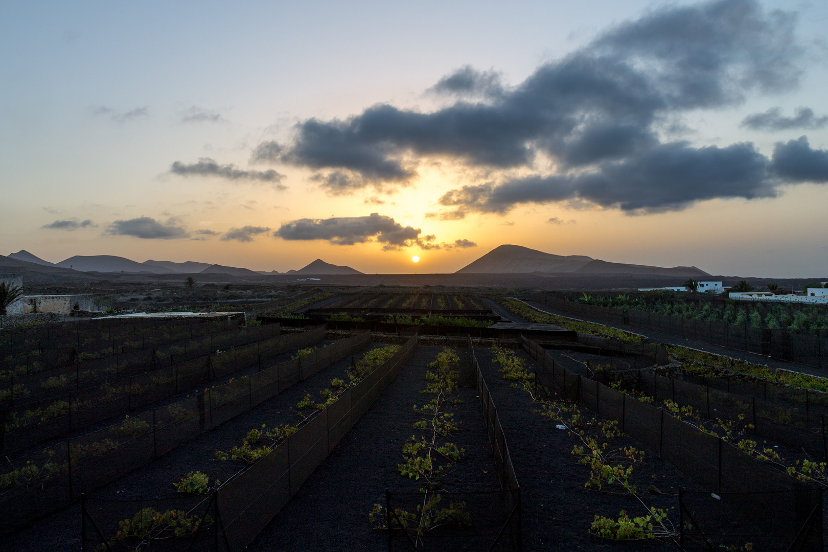 Sonnenuntergang über Lanzarote