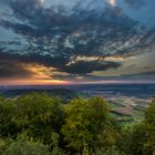 Sonnenuntergang über Lauchringen