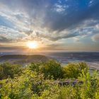 Sonnenuntergang über Lauchringen