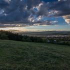 Sonnenuntergang über Lauchringen