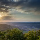 Sonnenuntergang über Lauchringen