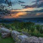 Sonnenuntergang über Lauchringen