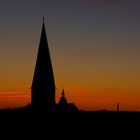 Sonnenuntergang über Lüneburg