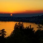 Sonnenuntergang über Luzern