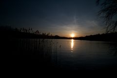 Sonnenuntergang über Luzern