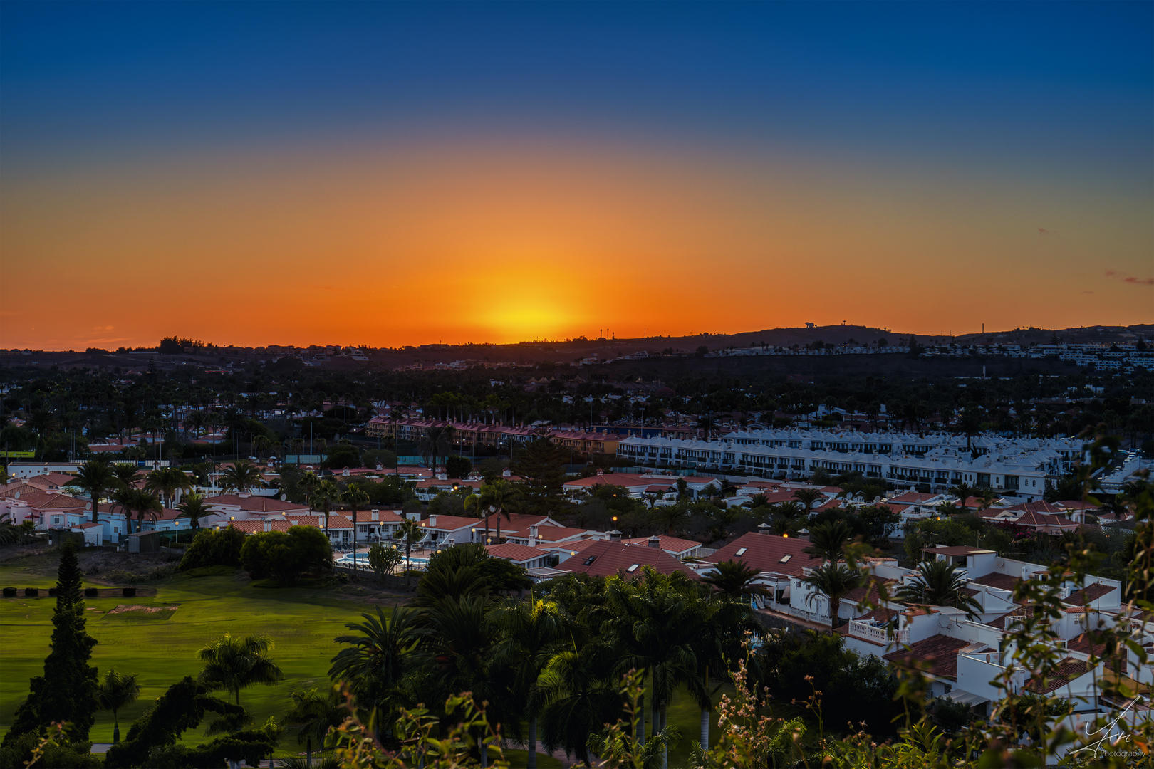 Sonnenuntergang über Maspalomas