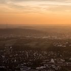 Sonnenuntergang über Mulhouse