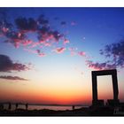 Sonnenuntergang über Naxos