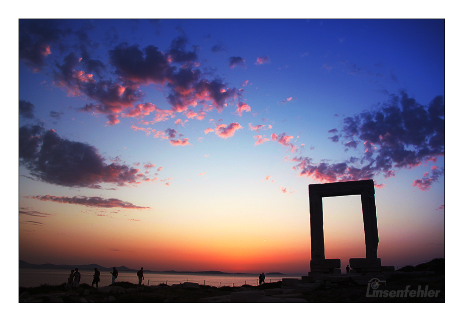Sonnenuntergang über Naxos