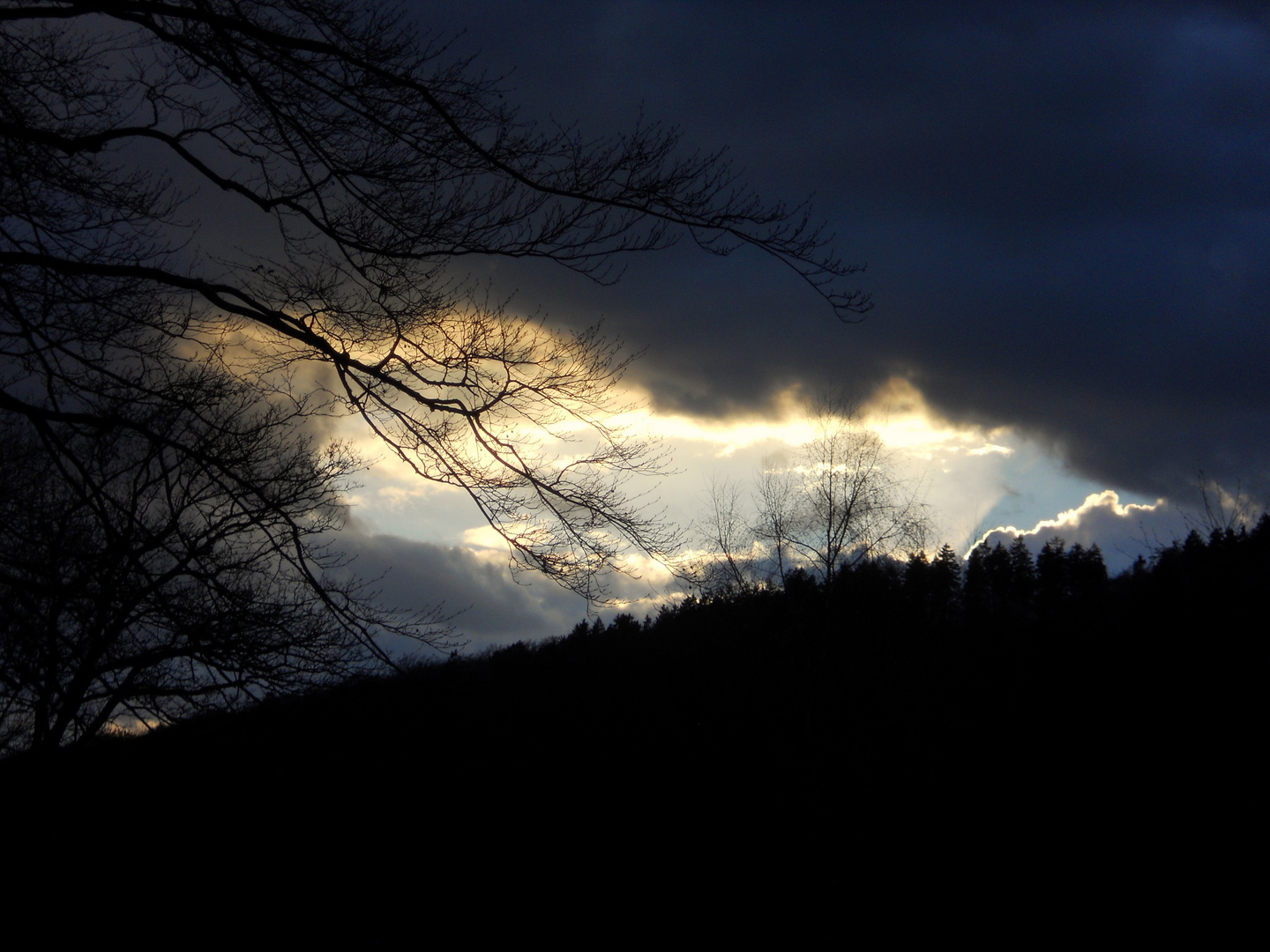 Sonnenuntergang über Neuhaus