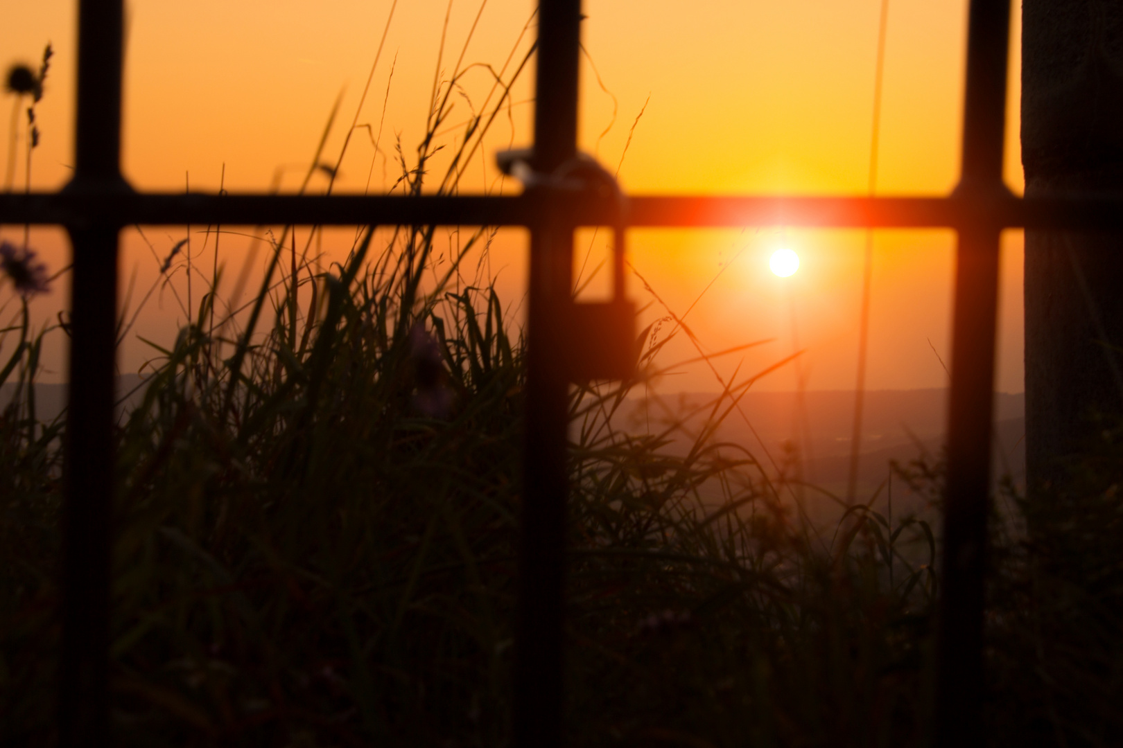 Sonnenuntergang über Neumarkt (Oberpfalz)