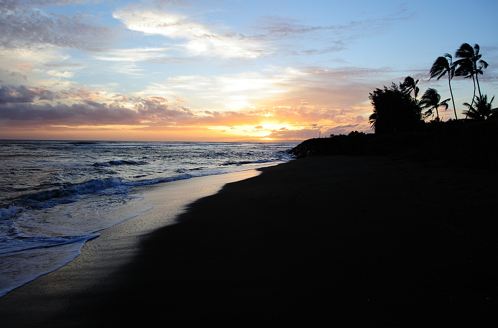Sonnenuntergang über Ni'ihau