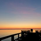 Sonnenuntergang über Nordstrand